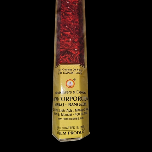 HEM Saffron Incense Sticks - Picture 3 of 3